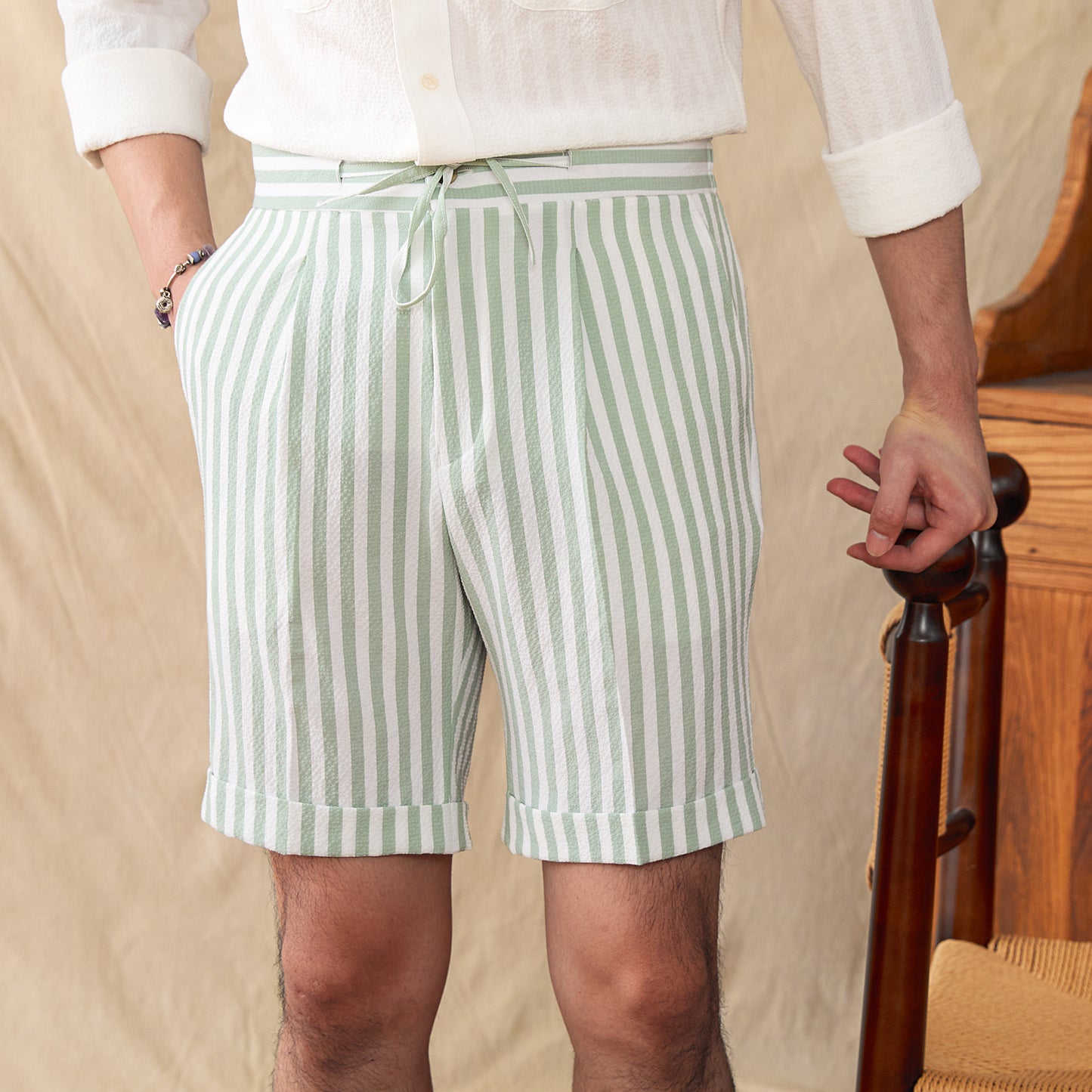 PalmCut Ribbed Shorts