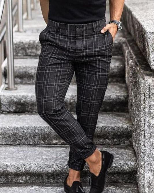 Chenonceau Grid Trousers