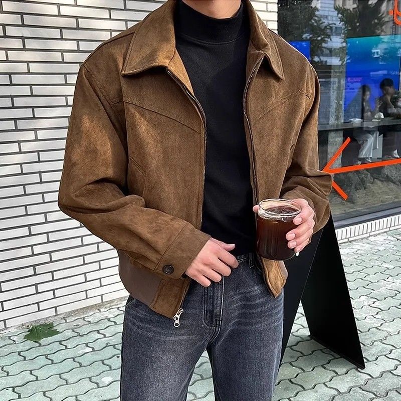 Endeavour Suede Leather Jackets