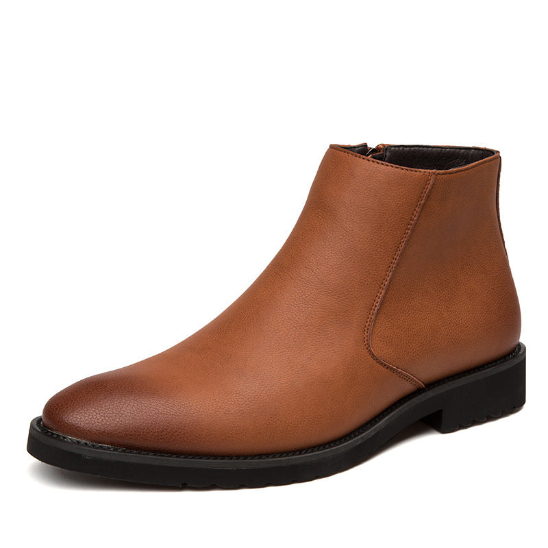 Leather Chelsea Boots