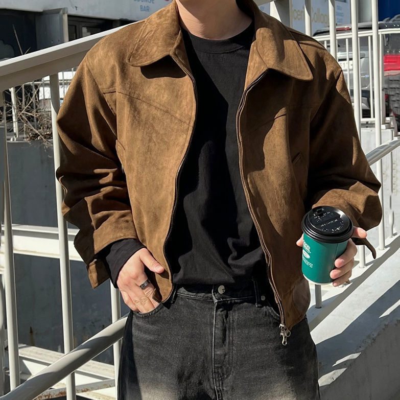 Endeavour Suede Leather Jackets