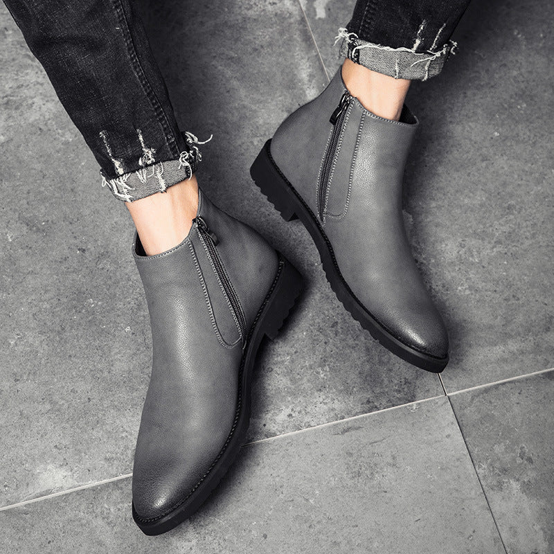 Leather Chelsea Boots