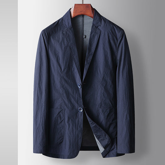 Men's Casual Suit Spring And Summer Thin Single-breasted Sunscreen Benxi Coat