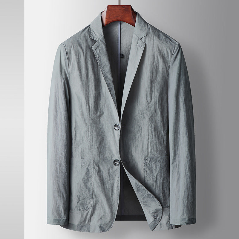 Men's Casual Suit Spring And Summer Thin Single-breasted Sunscreen Benxi Coat