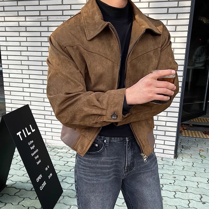 Endeavour Suede Leather Jackets