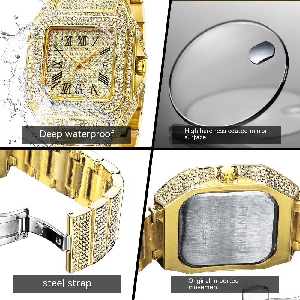 Saint Moritz Square Quartz Watch