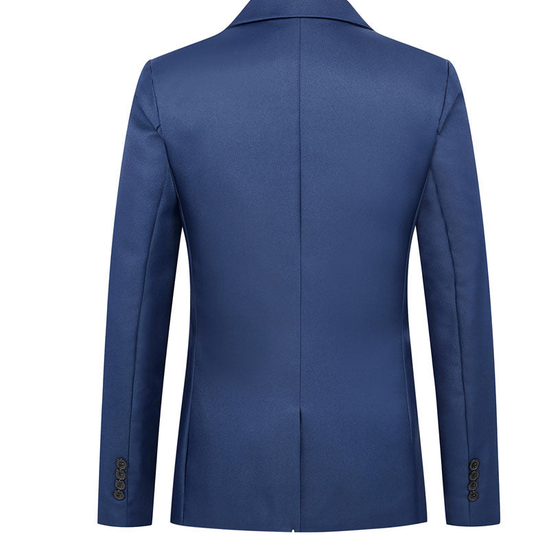 Fashion Simple Slim Young Men's Suit Jacket