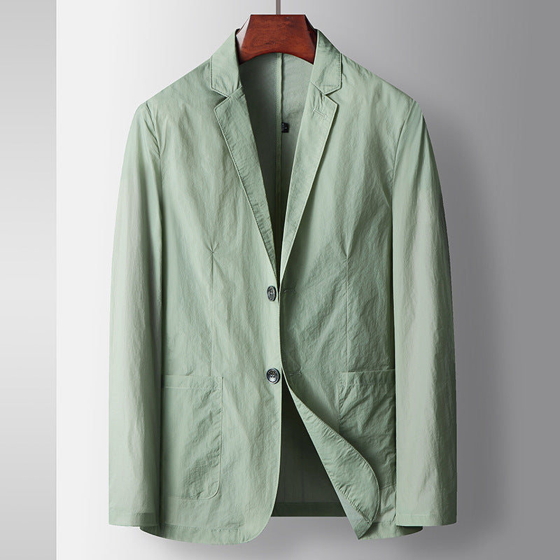 Men's Casual Suit Spring And Summer Thin Single-breasted Sunscreen Benxi Coat