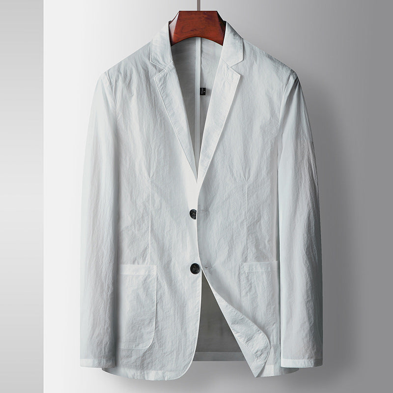 Men's Casual Suit Spring And Summer Thin Single-breasted Sunscreen Benxi Coat