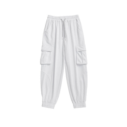 Solid Color Overalls, Knit Pants, All-match Trousers, Women's Sports Pants