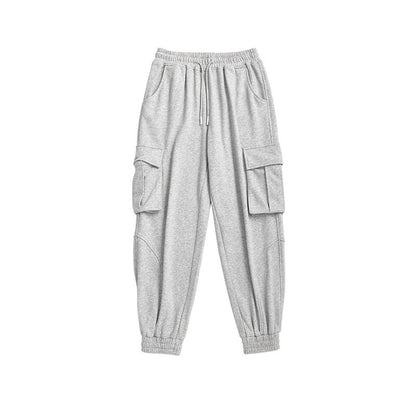 Solid Color Overalls, Knit Pants, All-match Trousers, Women's Sports Pants