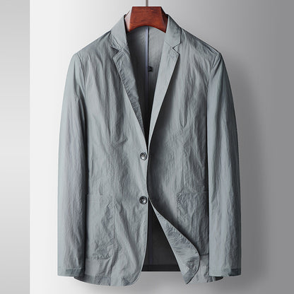 Men's Casual Suit Spring And Summer Thin Single-breasted Sunscreen Benxi Coat
