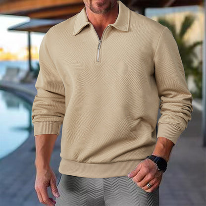 Merino Half-Zipped Sweater