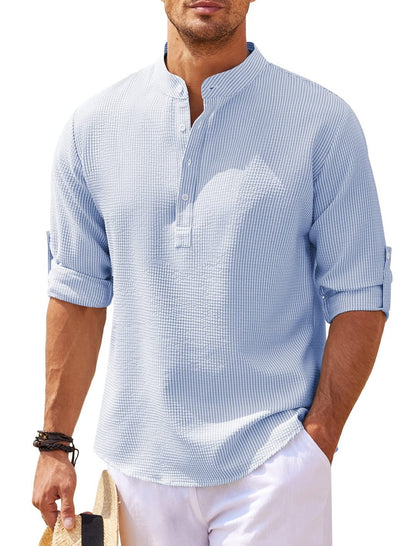 Jacquard Buttons Sweater