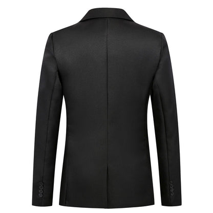 Fashion Simple Slim Young Men's Suit Jacket